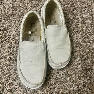 Hey Dude Light Gray Slip-On Shoes
